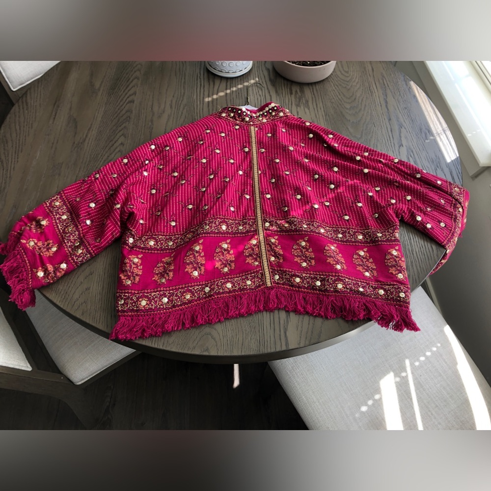 Free People Boho Cardigan NWOT - Picture 4 of 8